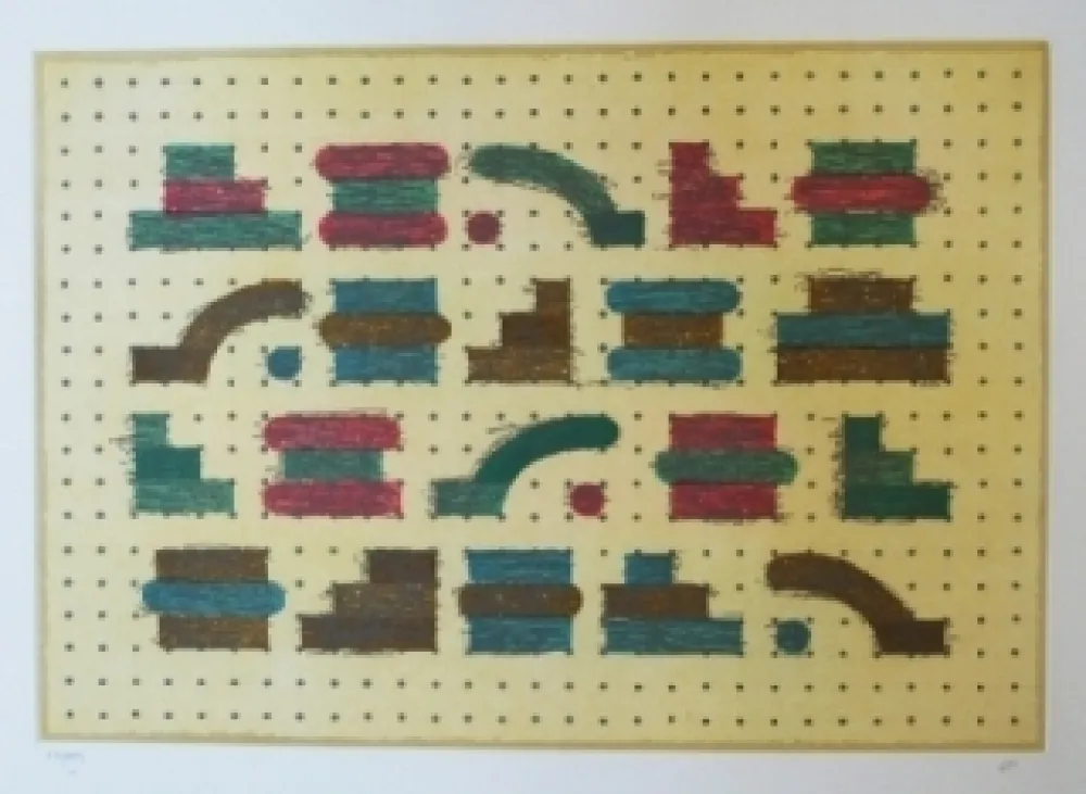 Acquaforte E Acquatinta Rojo - Codice 1