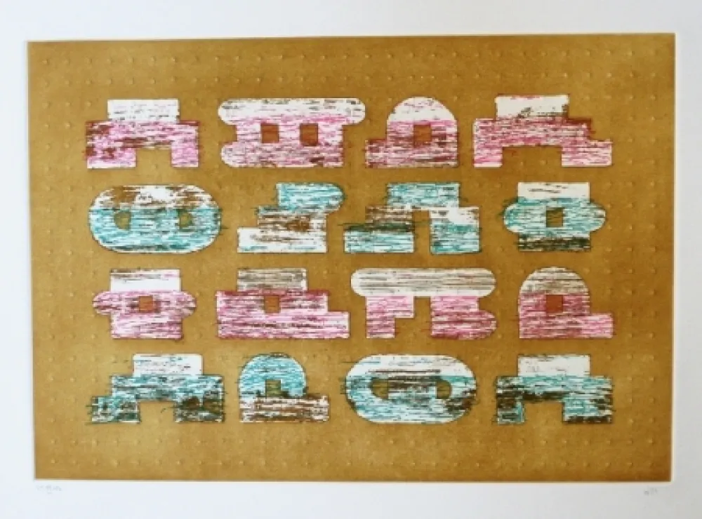 Acquaforte E Acquatinta Rojo - Codice 2