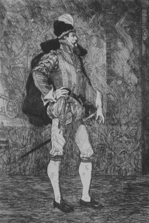 Acquaforte Rops - Le Sire de Lumey