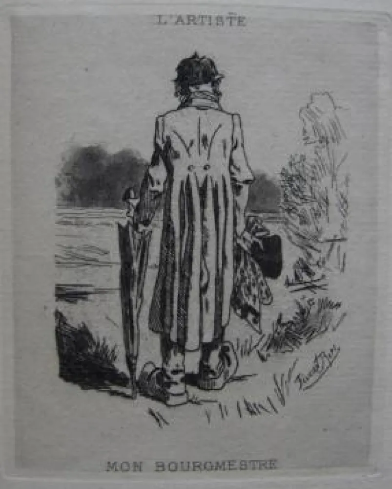 Acquaforte E Acquatinta Rops - Mon bourgmestre