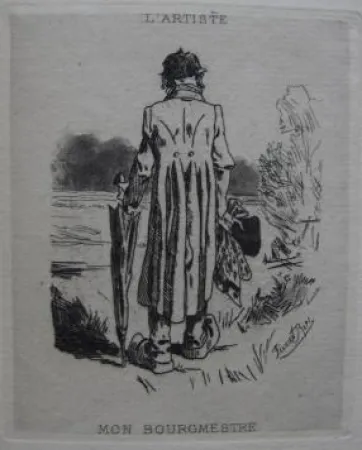 Acquaforte E Acquatinta Rops - Mon bourgmestre