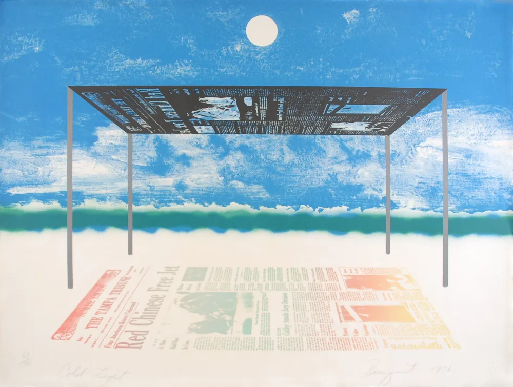 Litografia Rosenquist - Cold Light
