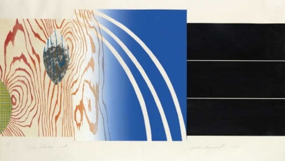 Litografia Rosenquist - Horse Blinders (North)