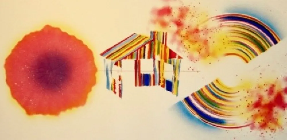 Acquaforte E Acquatinta Rosenquist - Hot Lake (State I)