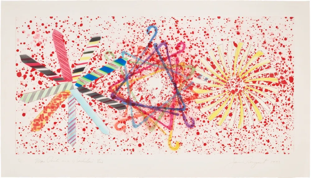 Acquaforte E Acquatinta Rosenquist - More Points on a Bachelor's Tie