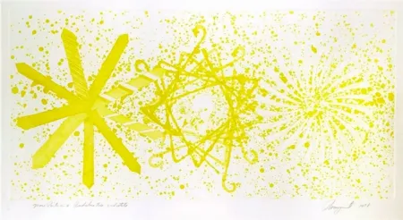 Acquatinta Rosenquist - More Points on a Bachelor's Tie - 2 state