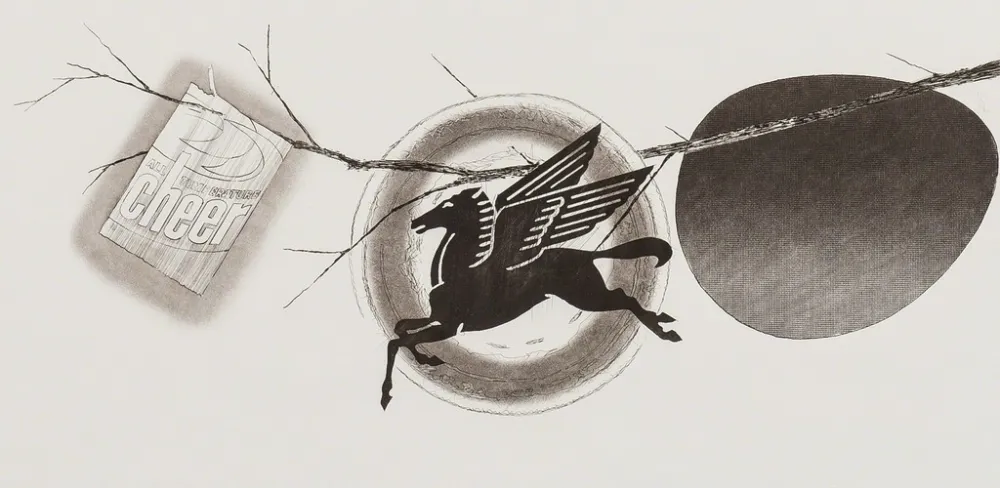 Acquaforte E Acquatinta Rosenquist - Spring cheer (second state)