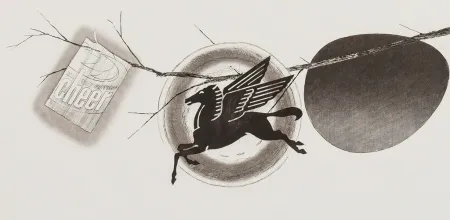 Acquaforte E Acquatinta Rosenquist - Spring cheer (second state)