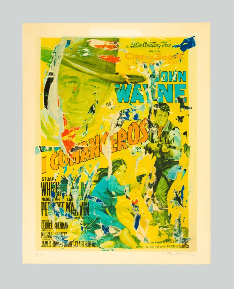 Serigrafia Rotella - Comanceros