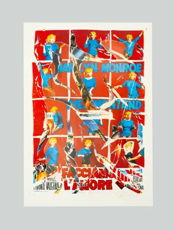 Serigrafia Rotella - Facciamo l'amore