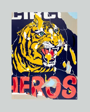 Serigrafia Rotella - Heros