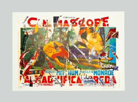 Serigrafia Rotella - La magnifica preda