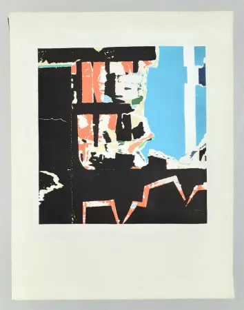 Litografia Rotella - Manifesto