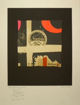 Litografia Rotella - Paramount Films