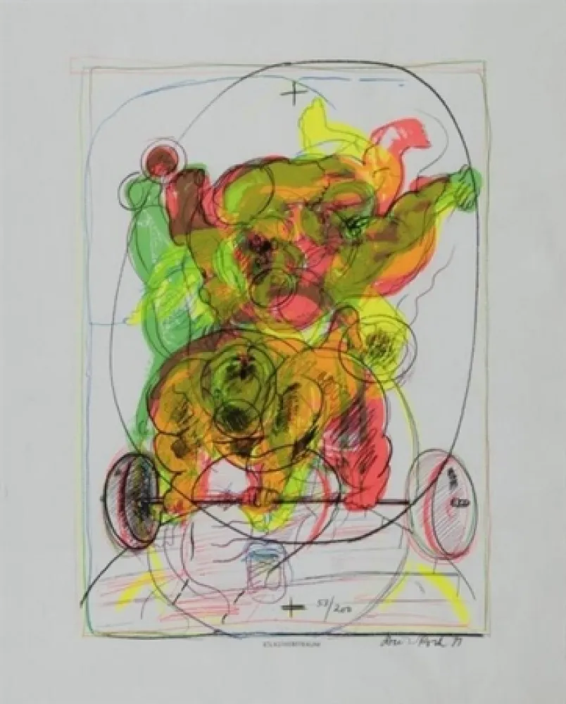 Litografia Roth - SELBSTHEBETRAUM