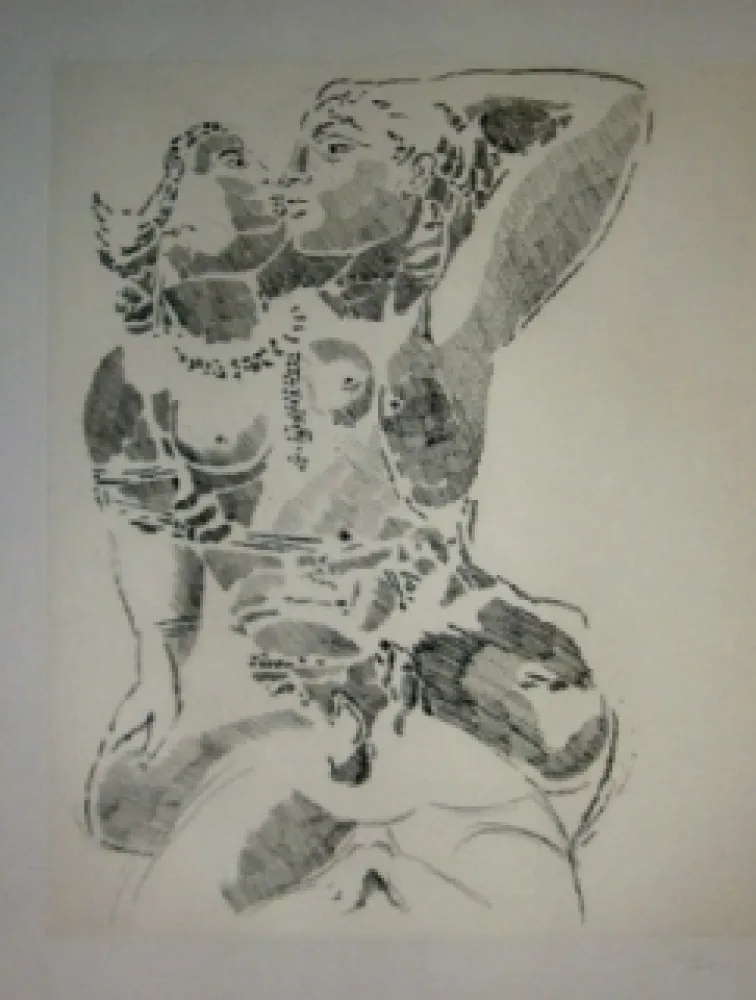 Acquaforte E Acquatinta Rouan  - Effacer la Notion 1