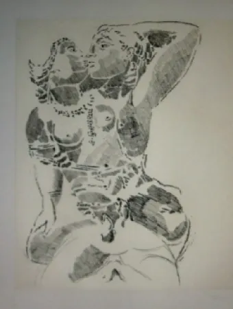 Acquaforte E Acquatinta Rouan  - Effacer la Notion 1