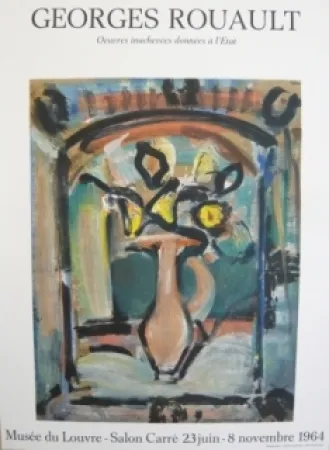 Manifesti Rouault - Affiche Musée du Louvre 