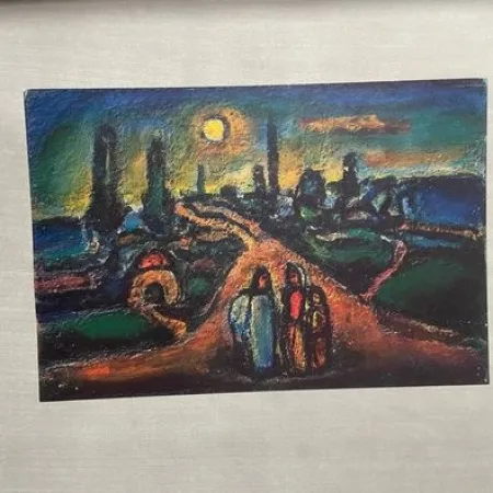 Rotocalcografia Rouault - Crepuscule