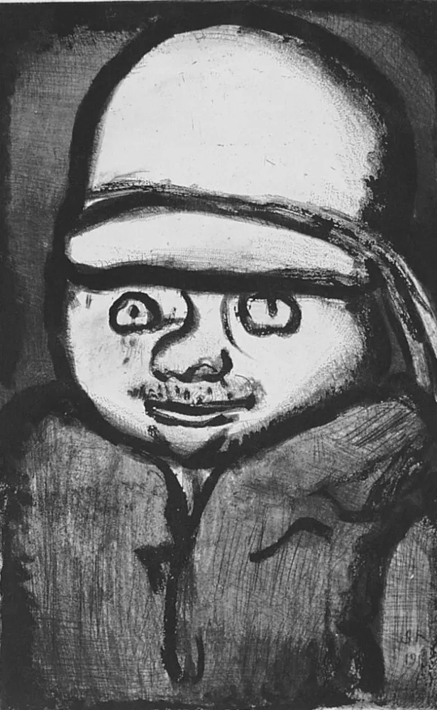 Acquatinta Rouault - Fléau Colon