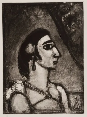 Acquatinta Rouault - La Beautè