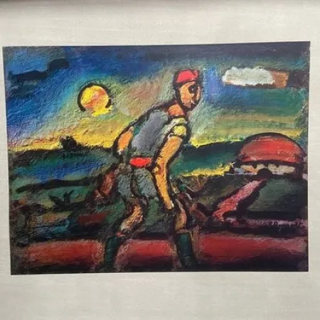 Rotocalcografia Rouault - Le fugitif