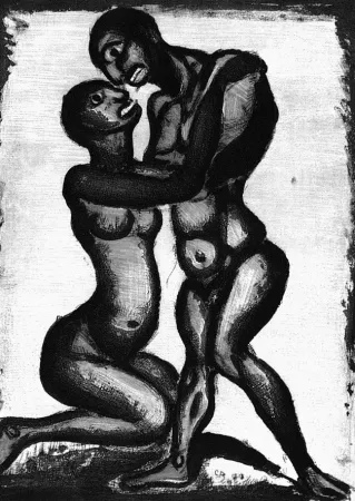 Acquatinta Rouault - Noces