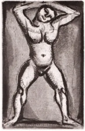 Acquaforte E Acquatinta Rouault - Rouault:  oeuvre gravé (catalogue raisonné) [with an original etching] 