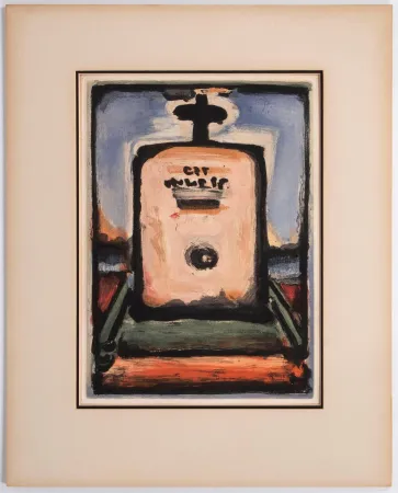 Acquatinta Rouault - Tombeau