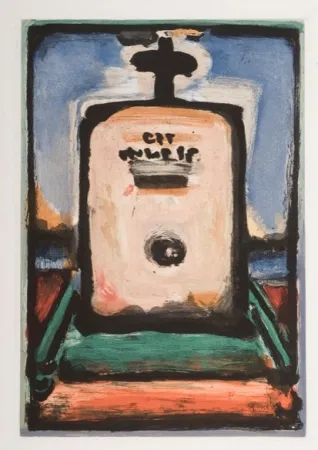 Acquatinta Rouault - Tombeau