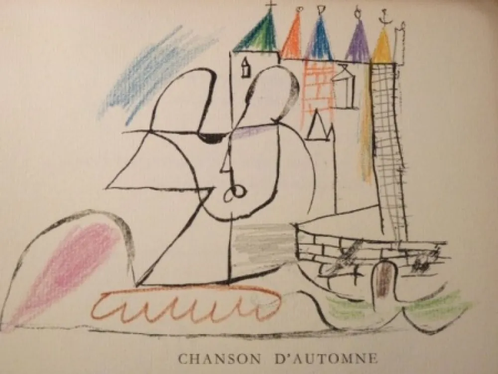 Libro Illustrato Roux - Par Robert Ganzo. Avec vingt-trois lithographies rehaussées de couleurs de Gaston-Louis Roux.