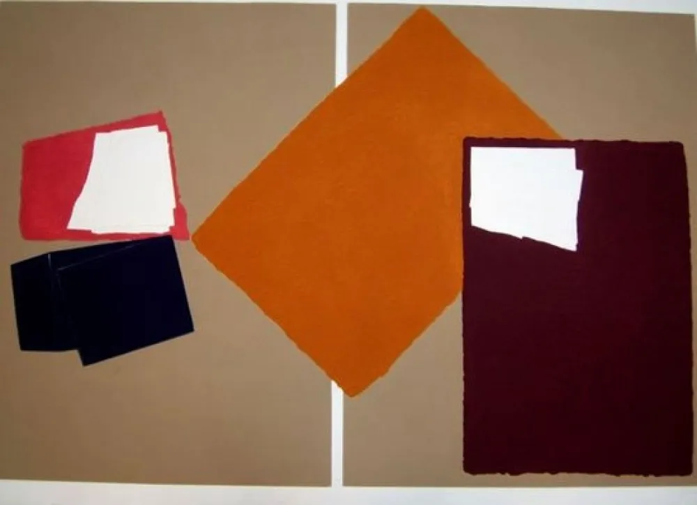 Serigrafia Rueda - Sin titulo