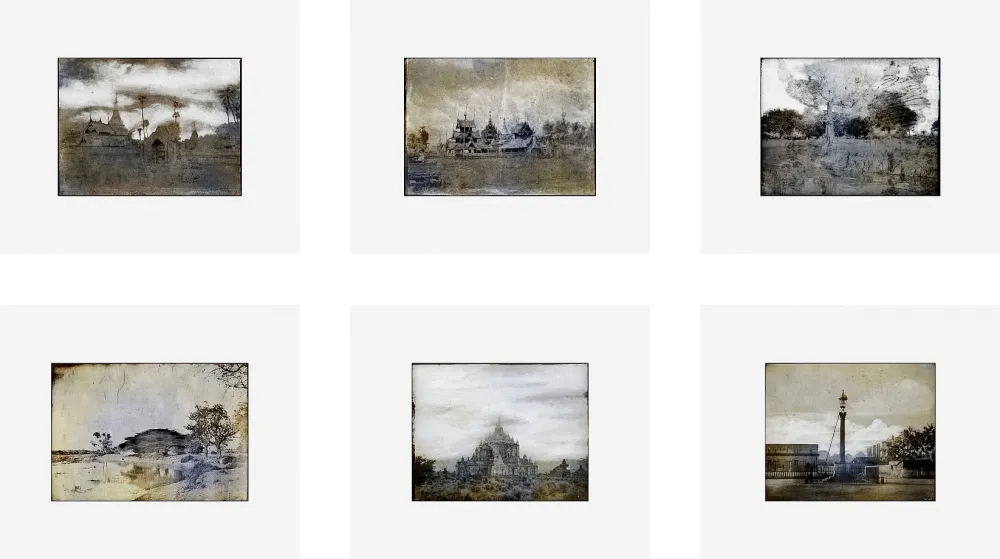 Grafica Numerica Ruff - Tripe (Set of six)