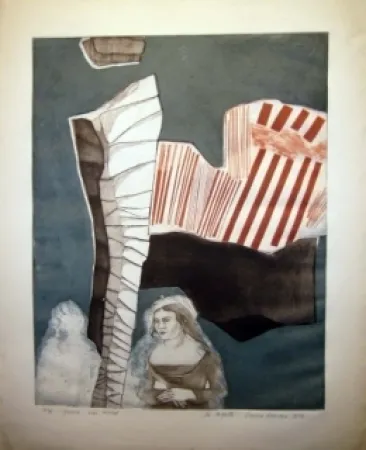 Acquaforte E Acquatinta Runcan - La coquette