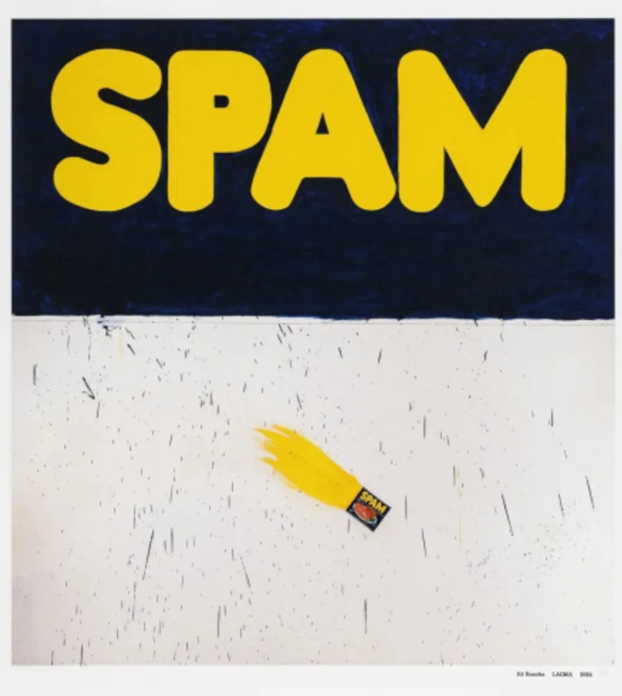 Multiplo Ruscha - Actual Size