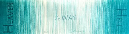Litografia Ruscha - Hell 1/2 Way Heaven