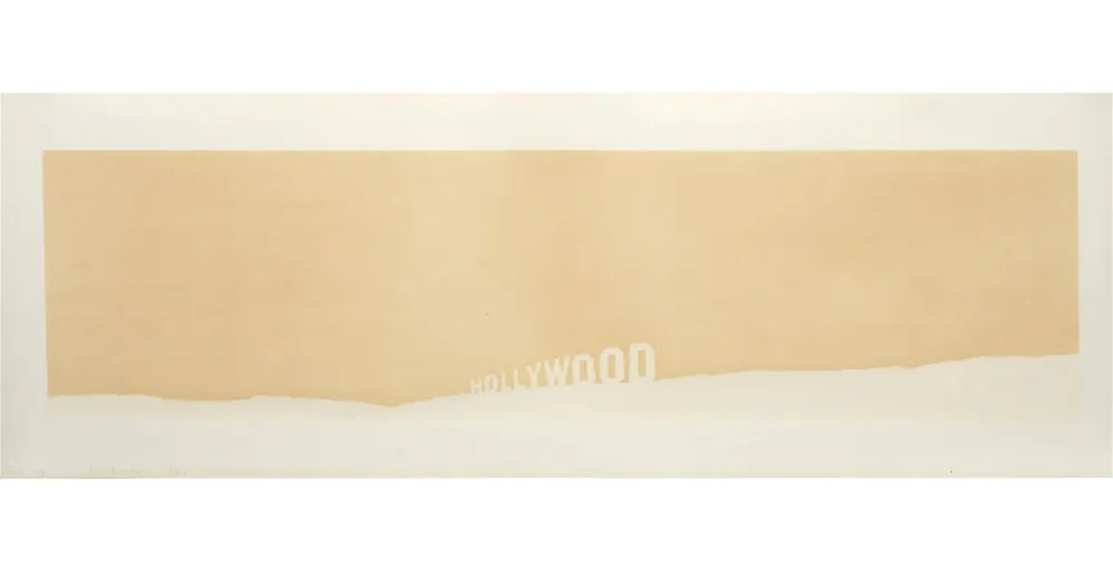 Serigrafia Ruscha - Hollywood Fruit-Metrecal