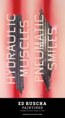 Manifesti Ruscha - Hydraulic Muscles Pneumatic Smiles