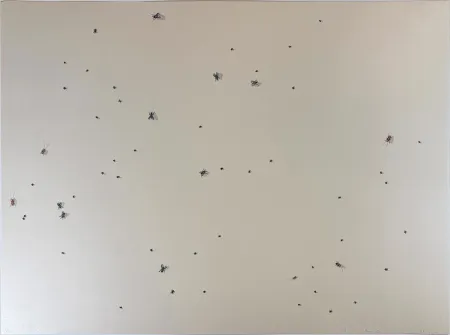 Serigrafia Ruscha - Pearl Dust Combination from the Insects Portfolio