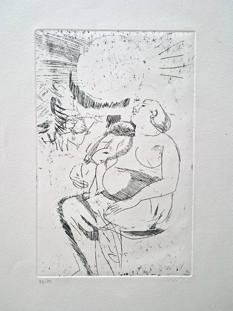 Acquaforte Saetti - Maternità