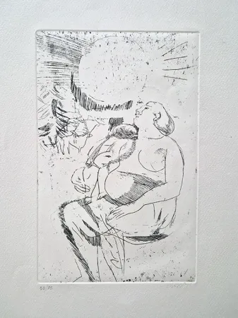 Acquaforte Saetti - Maternità