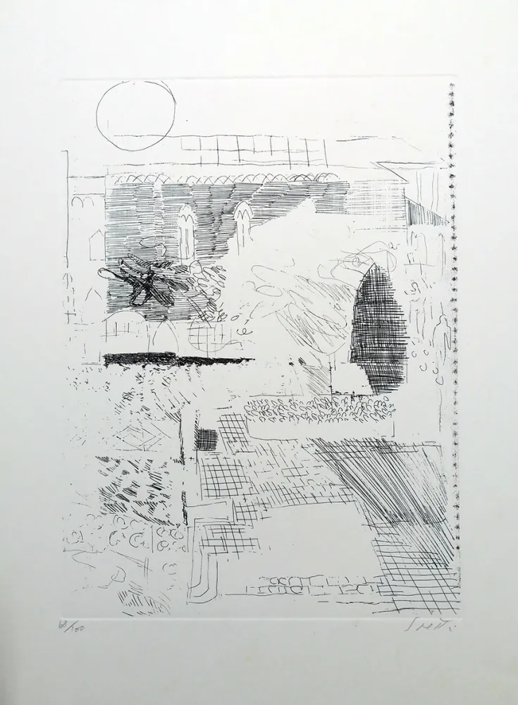 Acquaforte Saetti - Paesaggio