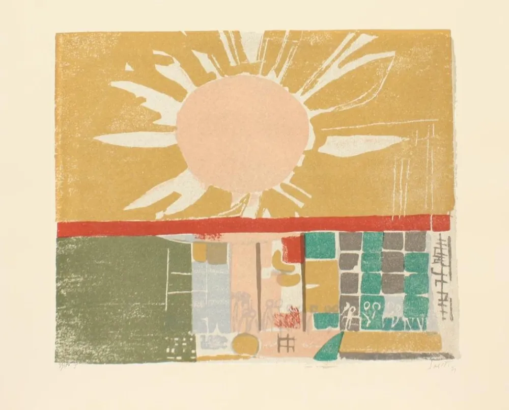 Litografia Saetti - SEI MURI DI SAETTI