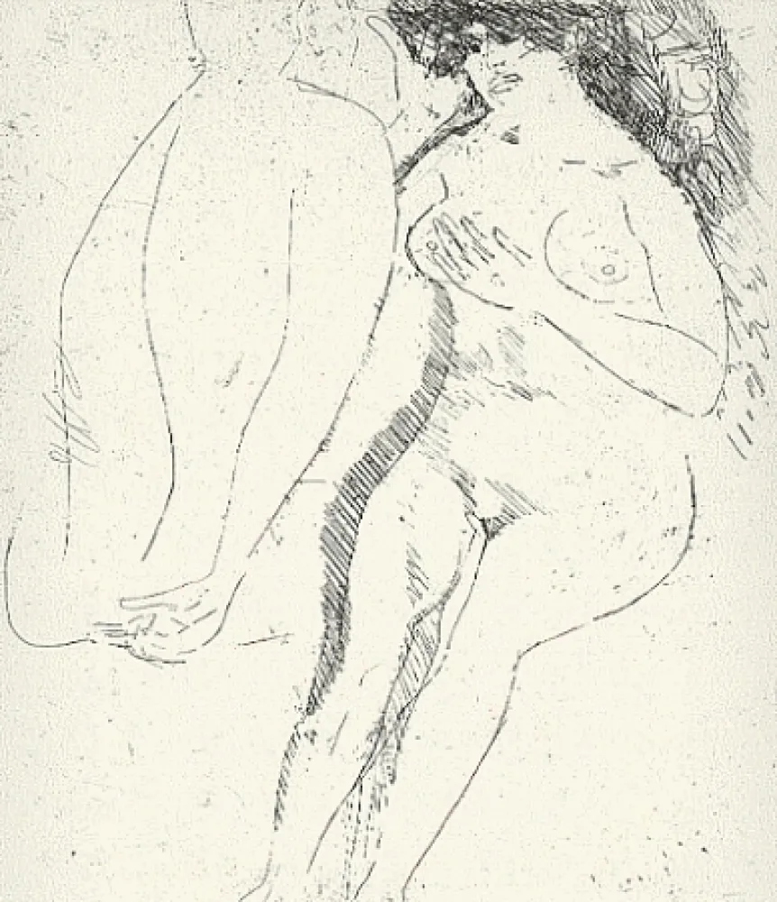 Incisione Saetti - Senza titolo