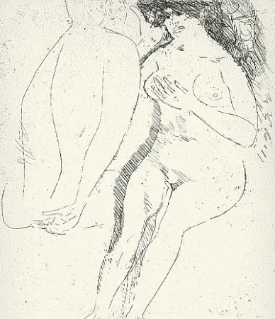 Incisione Saetti - Senza titolo