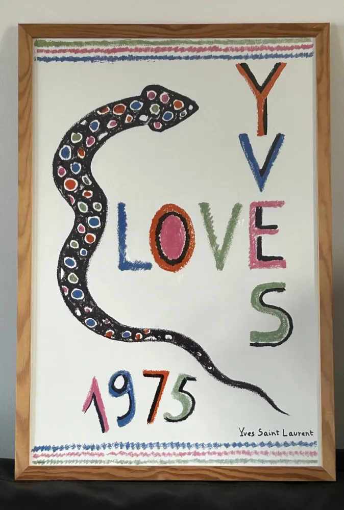 Non Tecnico Saint Laurent - LOVE 1975