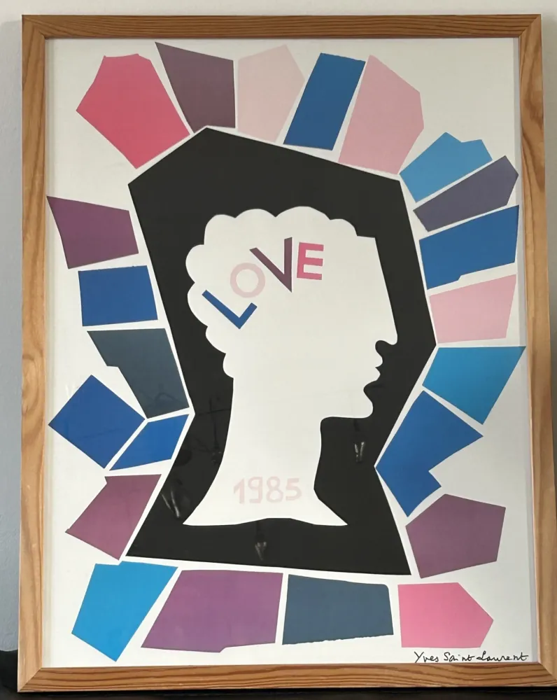 Manifesti Saint Laurent - LOVE 1985