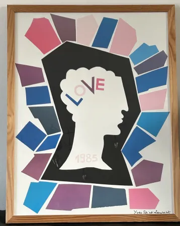 Manifesti Saint Laurent - LOVE 1985