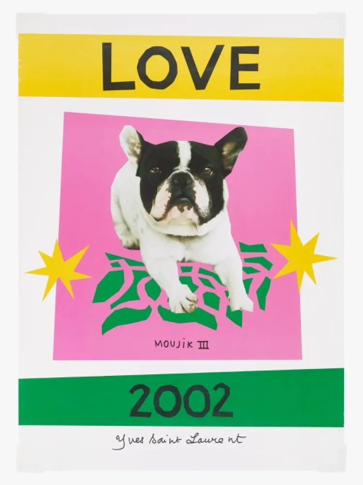 Manifesti Saint Laurent - Love 2002