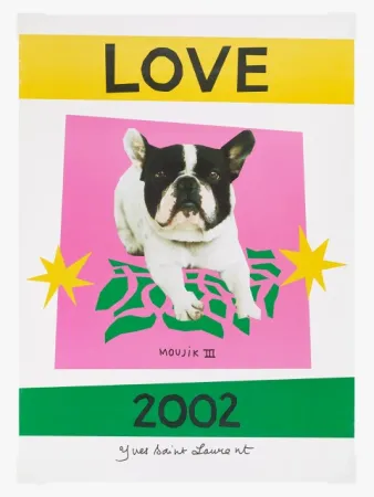 Manifesti Saint Laurent - Love 2002